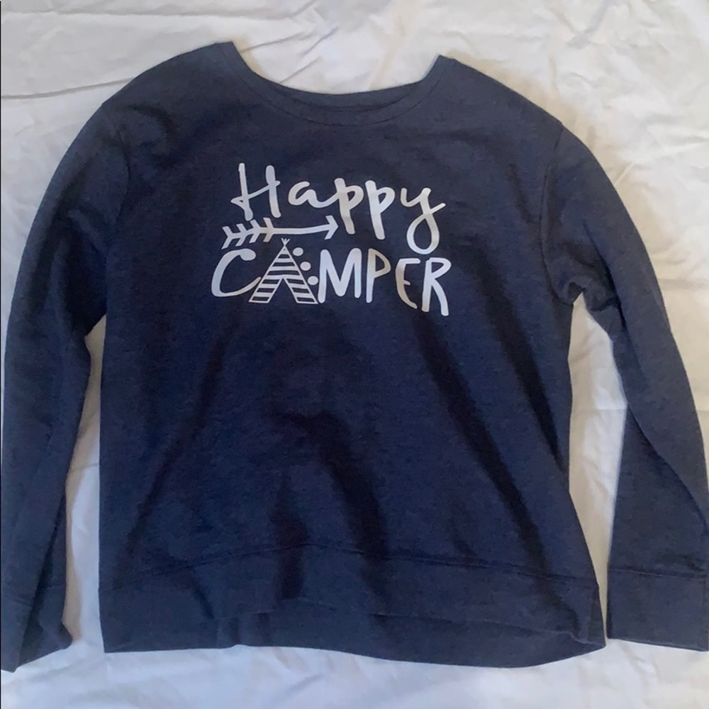 Happy camper sweatshirt